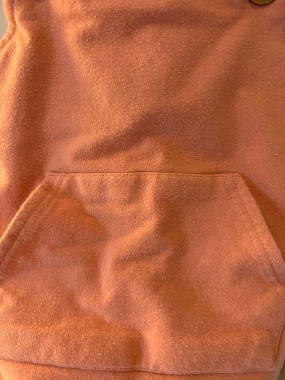 Kids Coral Pink Overalls Romper - Picture 4 of 4